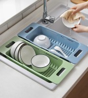 Vegetable washing basket, double drain basket, vegetable drainer, vegetable cleaning kitchen utensils
