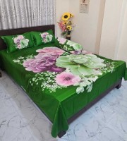 Floral Panel Bedsheet