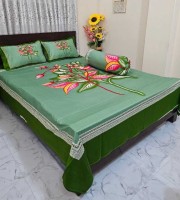 Floral Panel Bedsheet