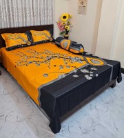 Floral Panel Bedsheet