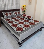 Floral Panel Bedsheet