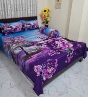 Floral Panel Bedsheet