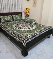 Floral Panel Bedsheet