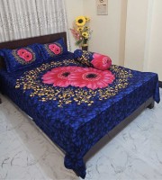 Floral Panel Bedsheet