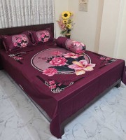 Floral Panel Bedsheet