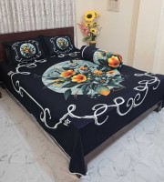 Floral Panel Bedsheet