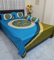 Floral Panel Bedsheet