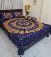 Floral Panel Bedsheet