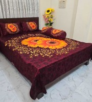 Floral Panel Bedsheet