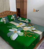 Floral Panel Bedsheet