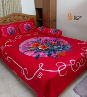 Floral Panel Bedsheet