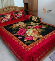 Floral Panel Bedsheet