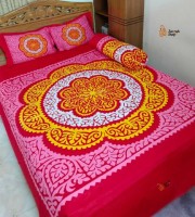 Floral Panel Bedsheet