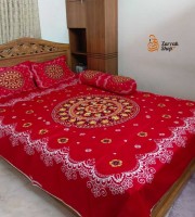 Floral Panel Bedsheet