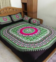 Floral Panel Bedsheet