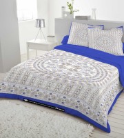 Floral Panel Bedsheet