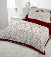 Floral Panel Bedsheet