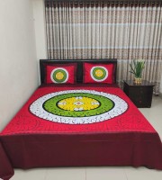 Floral Panel Bedsheet