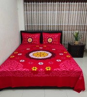 Floral Panel Bedsheet